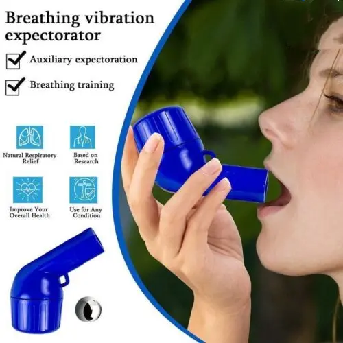 Mucus Clearance Lung Exerciser Device Breathing Removal Device Exerciser Aid