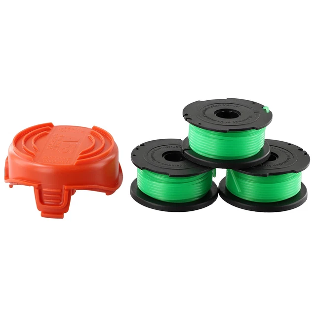 Bobines De Fil Pour Débroussailleuse Parkside PRTA 20 Li C3 - Lot De 3 Recharges Avec Fil Nylon 1,4 Mm - 4