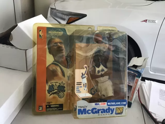 Tracy McGrady Orlando Magic NBA McFarlane Action Figure NIB T-MAC new in  box 