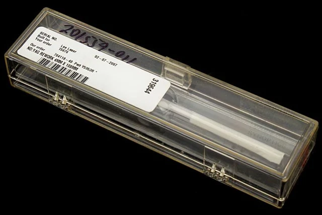 Northrop Grumman ND:YAG REWORK 4mm x 108mm Laser Cavity Pump Lamp Crystal Rod
