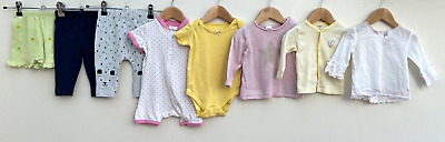 Baby Girls Bundle Of Clothing Age 3-6 Months JoJo Maman Bebé Carter's H&M