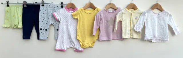 Baby Girls Bundle Of Clothing Età 3-6 mesi JoJo Maman Bebé Carter's H&M