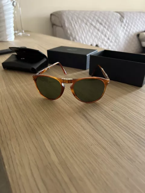 Persol 0714SM Steve McQueen Edition Occhiali da Sole per Uomo, Taglia Lenti 54 -