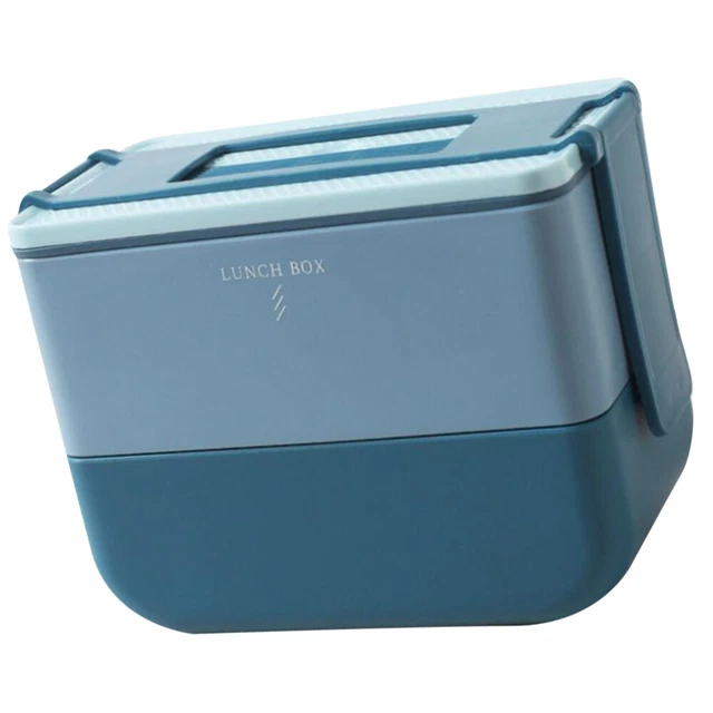Caja portátil Bento contenedores cuadrados de alimentos tapas caja Bento contenedores