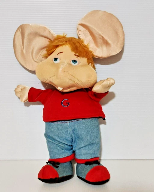 TOPO GIGIO TALKING Spanish Maria Perego Plush Toy 11" Angel Toy Corp