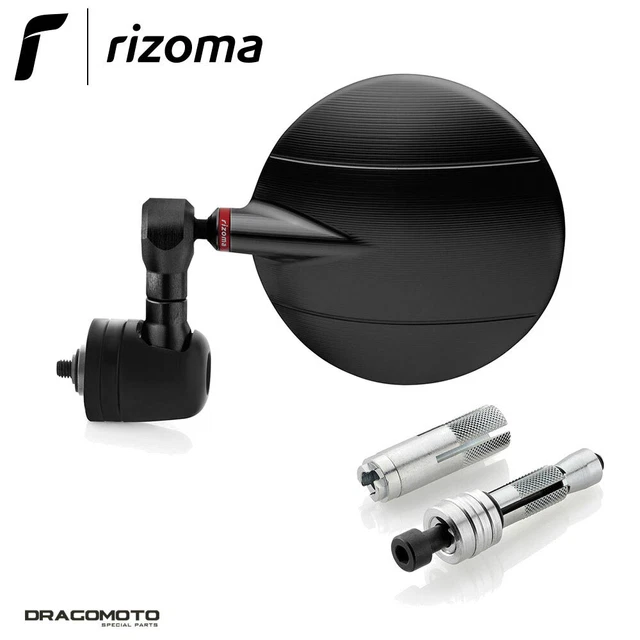 Embouts De Guidon RIZOMA MA531A Argent Pour Triumph Street Triple (2007-2012)