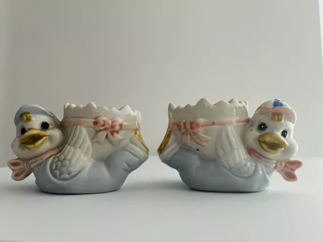 Vintage Retro Kitsch Duck Egg Cups