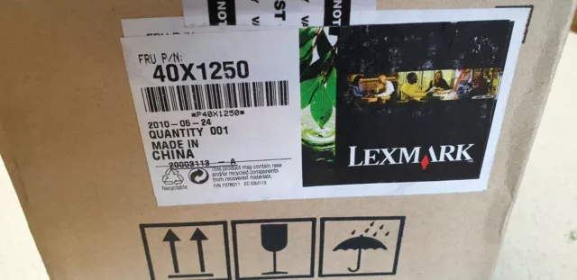 Genuine Lexmark 40X1250 Fuser Maintenance Kit for C920 Series 220-240V Brand New