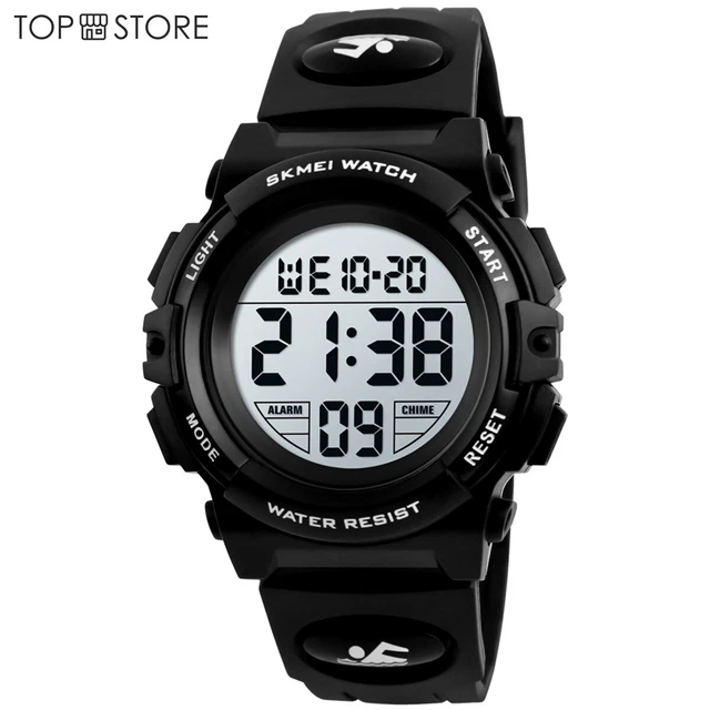 Jungen SKMEI 1266 Kinder Digital Sport Armbanduhr mit LED Hintergrundbeleuchtung