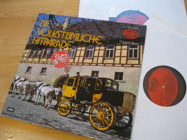 2 LP Various Die grosse Volkstümliche Hitparade Vinyl mfp 1C 146-30078/79