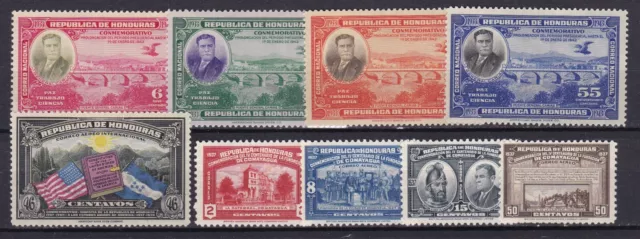 HONDURAS 1937 CAT VALUE £33 COMMEMORATIVES   (ref 37) LMM