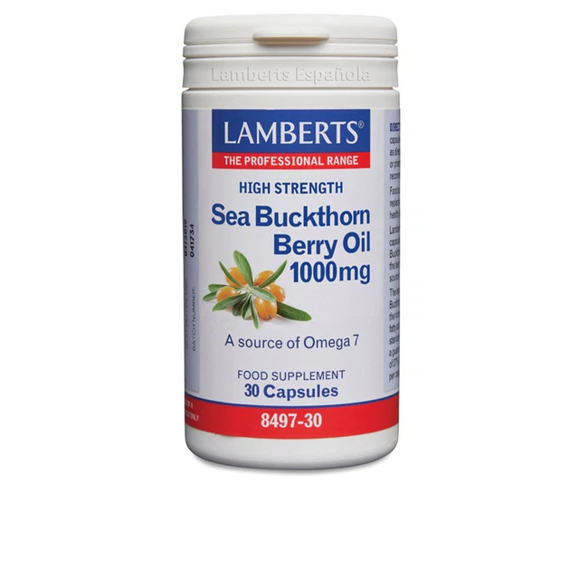 Ernährung Lamberts unisex Sanddornfruchtöl 1000 mg 30 Kap