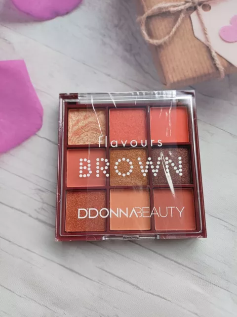 D'Donna Flavours Brown Eyeshadow - Sombra de Ojos - Caramel Brown