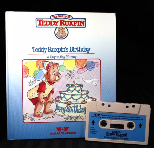 Teddy cheap ruxpin birthday