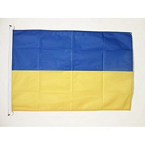 Drapeau Ukraine 150x90cm - Drapeau ukrainien 90 x 150 cm Spécial Extérieur - ...