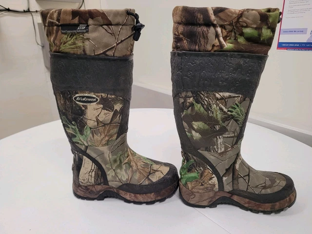 Bottes De Camouflage LaCrosse 12W - Thinsulate Hyper-Dri, Chasse Homme, Excellent état