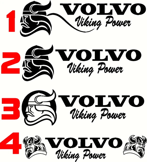 Viking Power Curved Truck Windscreen Sticker – Matte Finish For Scania, Volvo, DAF, Vans & 4x4 – Custom Graphic Decal