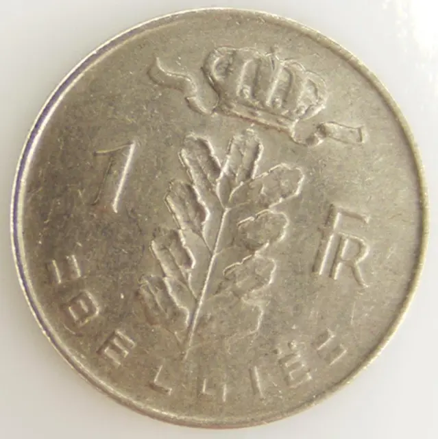 Cérès 1 Franc - Cuivre-Nickel - TTB - 1975 - Belgique - Pièce de monnaie [FR]