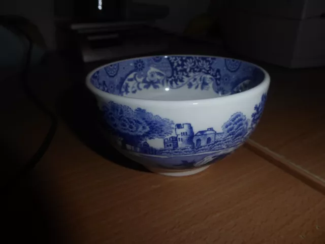 Brand New Spode Blue Italian sugar bowl