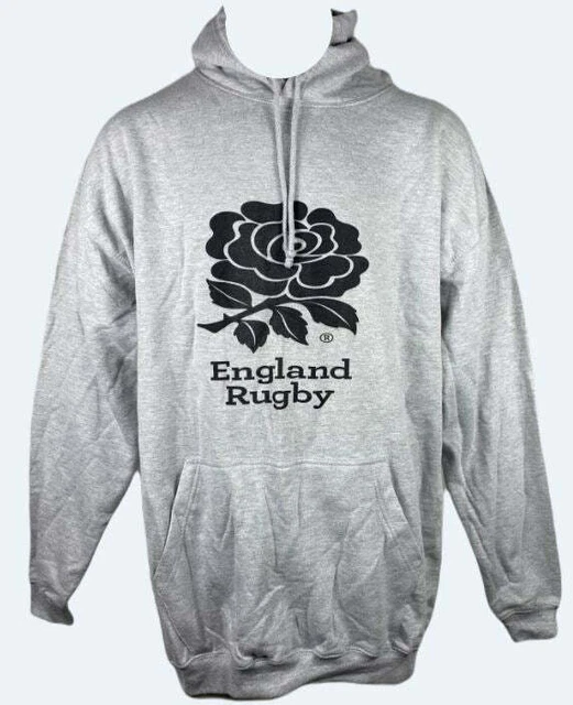 Felpa con cappuccio ufficiale England Rugby da uomo
