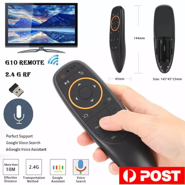 2.4Ghz Voice Wireless Remote Control Air Mouse Controller For PC Android TV Box