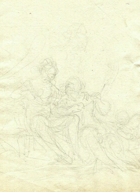 Frnk Lewis Emnuel - Portrit d'rchizobld Hrtrick - dessin à l