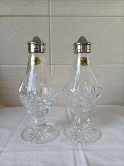 Tyrone Crystal - Footed Salt and Pepper