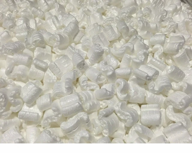 Packing Peanuts Shipping anti Static Loose Fill Cushioning 3 Cubic Feet White