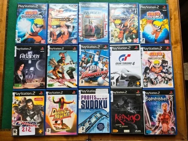 Lot de jeux PS2 – Complets – Version PAL FR - Jeux vidéo