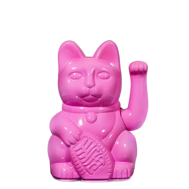 "Lucky Cat 15X10,5 Glossy Pink"