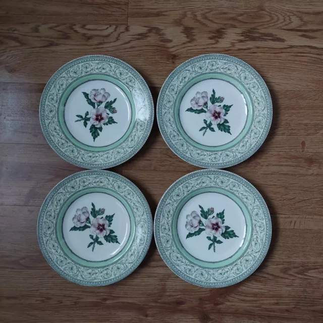 Royal Horticultural Society X4 Side/Dessert Plates  D 18cm Applebee Collection