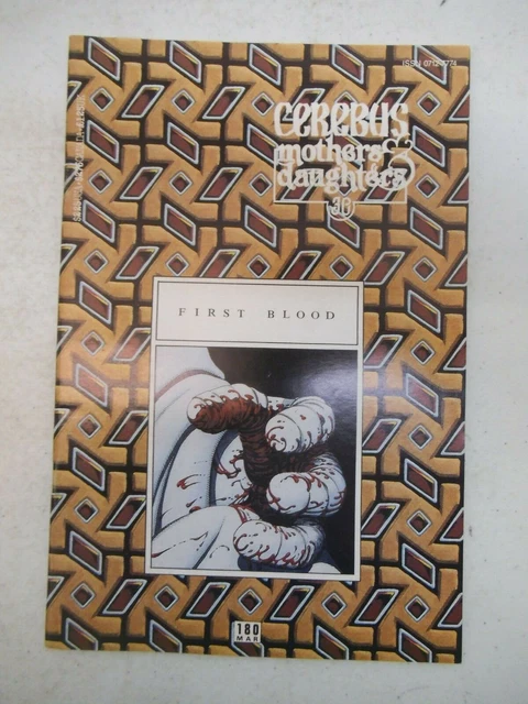 Cerebus #180 1994 Nm Near Mint 9.4  9.6 Aardvark Vanaheim Mothers & Daughters 30
