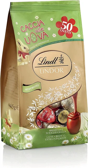 Uova di Pasqua Lindt Lindor miscela assortita Schkolade 2,5 kg NUOVE MHD 31/07/2023
