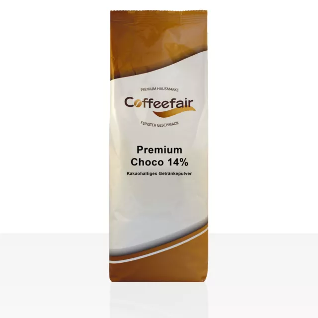 Coffeefair Premium Choco 10 x 1kg Instant-Kakao 14%