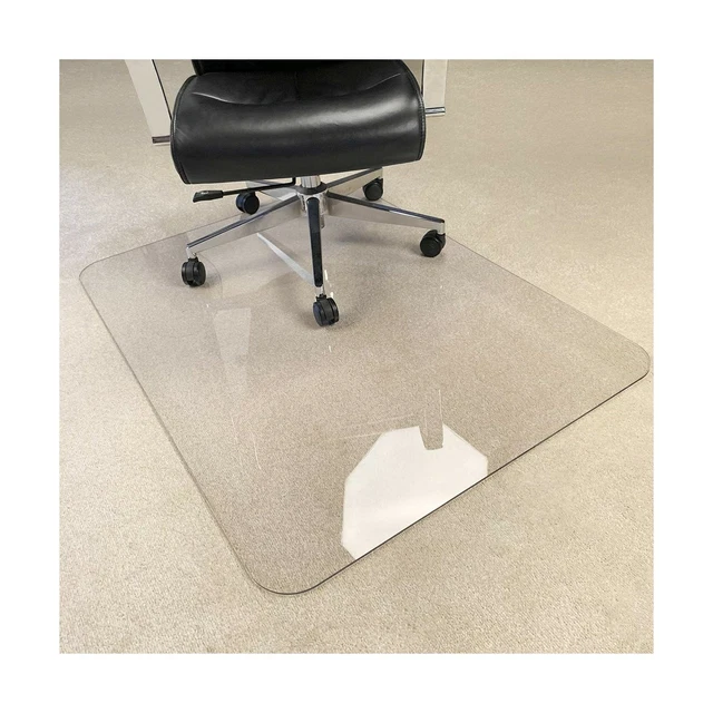 [Upgraded Version] Crystal Clear 1/5" Thick 47" x 35" Heavy Duty Hard Chair M...