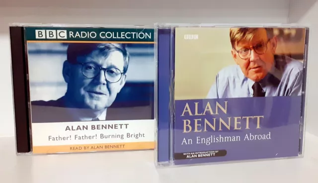 ALAN BENNETT - Englishman Abroad & Father! Father! Burning Bright - 2 CD Audio