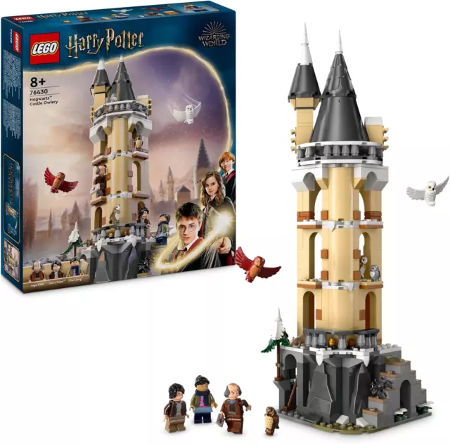 LEGO Harry Potter Guferia Del Castello Di Hogwarts, Gioco per Bambini E Bambine
