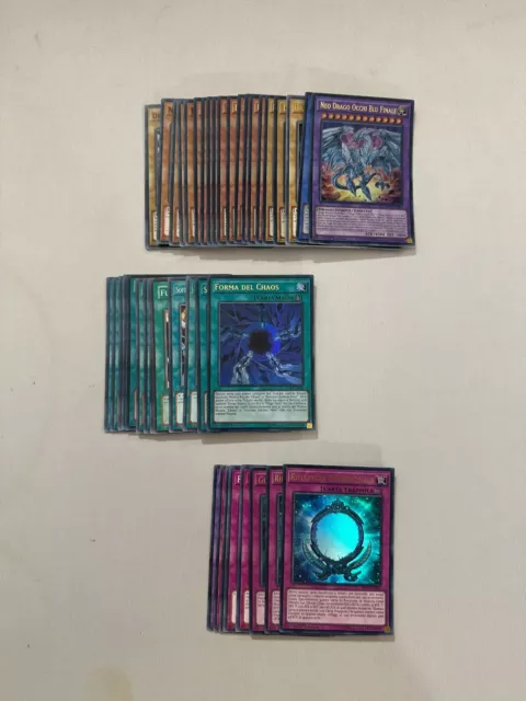 Yu-Gi-oh! Deck Drago bianco occhi blu ALTERNATIVO Drago Chaos MASSIMO occhi blu