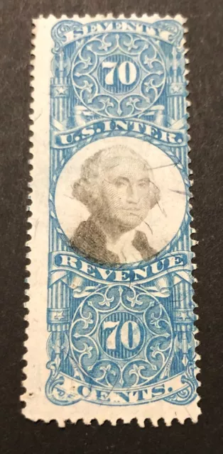 US Scott #R117 F/VF Used CV $100/ Price $ 20 + $1 shipping