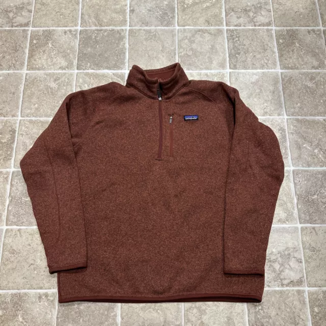 PATAGONIA BETTER SWEATER Fleece Jacket Mens Size XL Brown $10.00 - PicClick
