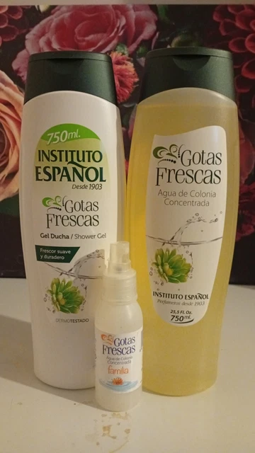 Instituto Español Gotas Frescas – Erfrischendes Eau De Cologne Spray, 80 Ml