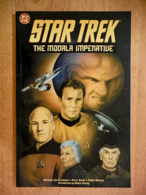 STAR TREK “The Modala Imperative” TPB—1992—Peter David—Pablo Marcos—Adam Hughes