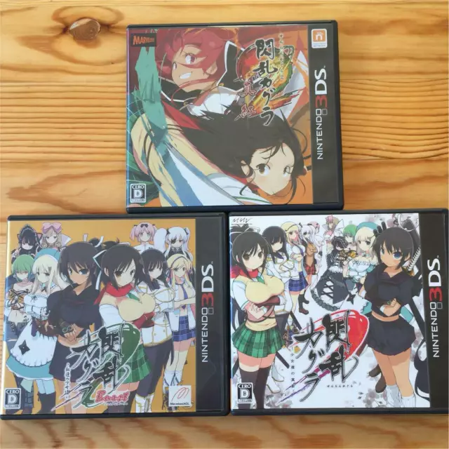 rocco - Senran Kagura BURST: Shoujotachi no Shinei - Nintendo 3Ds N3DS –  The Emporium RetroGames and Toys