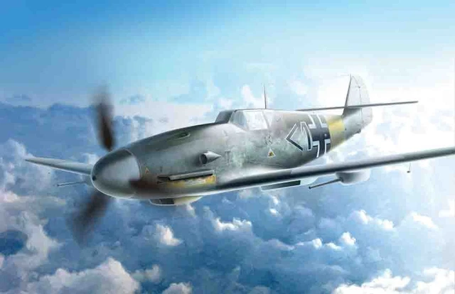 ICM 48107 - 1:48 Messerschmitt Bf 109F-4 / R6 WWII Allemand Fighter - Neuf