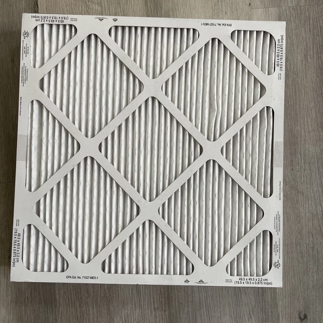 KIRKLAND SIGNATURE WHITE High Performance Furnace Filter 20 x 20 x 1 in