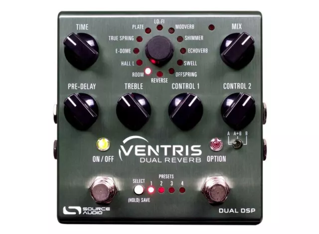 Source Audio Ventris Dual Reverb pedal