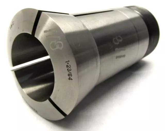 HARDINGE 1-23/64" ROUND 16C COLLET w/ INTERNAL THREADS