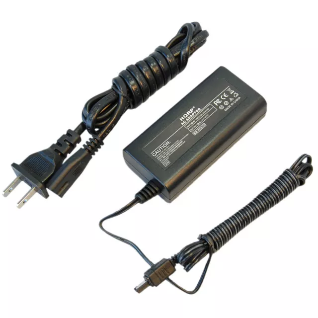 HQRP AC Adapter Charger for JVC Everio GZ-HD7 GZ-HD7U GZ-MG21U GZ-MG27 GZ-MG230