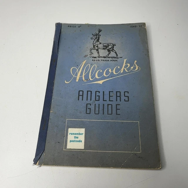 Catalogue De Pêche Vintage ALLCOCKS 1937/38 - Publicitaire - 219 Pages