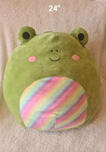 SQUISHMALLOWS 24 INCH Jumbo size Doxl The Green Rainbow Frog